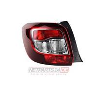 JOHNS 25 22 87-3 Feu arrière sans porte-lampe Gauche pour direction à droite/à gauche