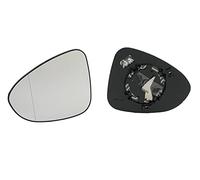 JOHNS 55 73 37-81 Miroir de rétroviseur asphérique chauffant gauche Compatible avec OPEL Zafira C Tourer P12