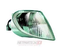 JOHNS 57 61 20 Clignotant sans porte-lampe Avant Droite blanc