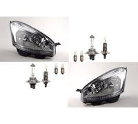 Johns, compatible avec Citroen C4 phare Picasso 09/10-08/13 + ensemble d'éclairage. Set gauche et droite.