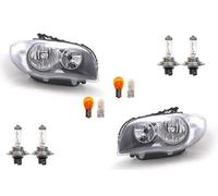 Johns, compatible avec les phares BMW Série 1 E81/E82/E87/E88 03/07-02/09 Ensemble d'éclairage gauche et droit