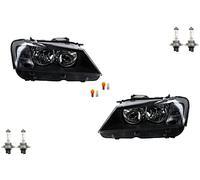 Johns, Compatible avec les phares BMW X3 F25 09/10-03/14 + kit d'ampoules gauche, droite