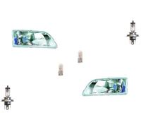 Johns, Compatible avec les phares Citroën Ax 07/86-12/90 + kit d'ampoules gauche, droite