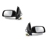 Johns, Compatible avec les rétroviseurs extérieurs VW Polo 02 (9N) 10/01-04/05 - Set gauche et droit - Noir