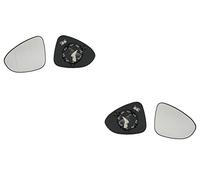Johns, Compatible avec les verres de rétroviseur Opel Zafira C 10/11 - Set gauche et droite