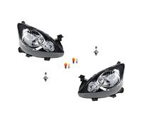 Johns, compatible avec Toyota Aygo, phare B10 07/05- + ensemble d'ampoules gauche, droite