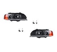 Johns, Convient pour les phares BMW Série 5 E39 1195-0800 avec kit H7HB3 gauche et droite
