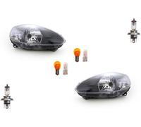 Johns, convient pour les phares Fiat Punto 199 10/05-06/08 + jeu d'ampoules. Set droit