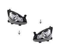 Johns, Convient pour les phares Toyota Aygo B10 07/05 avec H4 en kit gauche et droite