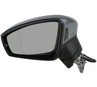 Johns, coque de rétroviseur extérieur convient à Audi A1 8X 05/2010- ?ierny