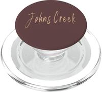 Johns Creek Georgia Design Vintage élégant PopSockets PopGrip pour MagSafe