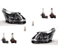 Johns, ensemble d'ampoules halogènes pour phare compatible avec Toyota Avensis T27 09-11 Li Re