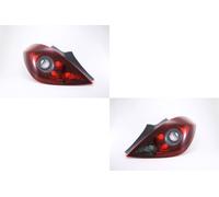 Johns, Feu arrière Feu arrière adapté à l'Opel Corsa D 07/2006- Set gauche et droite 1222149 93189401 1222150 93189402