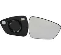 Johns, Glace de rétroviseur droite adaptable sur Ford Kuga avec plaque de support chauffante 07/19- 32823881 2461481 LV4B17K707AB