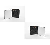 Johns, glace de rétroviseur extérieur pour Opel Corsa C 09/00-12/09 Set L+R.