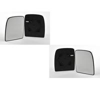 Johns, glace de rétroviseur pour Fiat Scudo 272 01/07- set verre supérieur gauche et droit