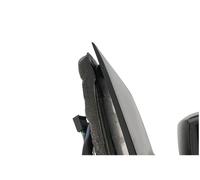 Johns, Housse de rétroviseur extérieur compatible avec VW Polo 09 6R 06/2009- côté droit côté passager noir