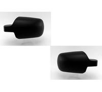 Johns, Jeu de caches rétroviseurs gauche & droite pour Ford Fusion 08/02-09/05 noir 1220959 1223274 1341390 3M5117K747CA 3M5117K747CB