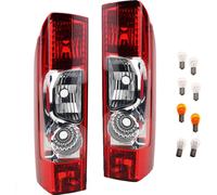 Johns, Jeu de feux arrière gauche & droite avec ampoule pour Fiat Ducato à partir de 04/06 00006350Z2 6350Z2 1344050080 0001366452080 0001366454080 13558
