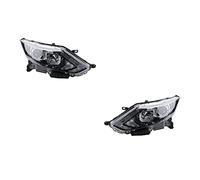 Johns, Jeu de phares Ampoule Voiture pour Nissan Qashqai J11 11/13-07/17 H7/H11 - Pour les conducteurs gauche et droit.