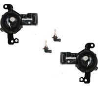 Johns, Jeu de phares antibrouillard gauche + droite adaptable sur Kia Stonic YB + ampoule 411830 92202H8400 411829 92201H8400