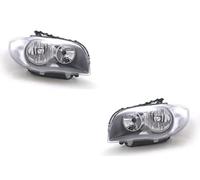 Johns, Jeu de phares compatibles avec BMW Série 1 phares E81/E82/E87/E88 03/07-02/09 H7/H7 Set gauche et droite
