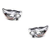 Johns, Jeu de phares compatibles avec Citroën C4 11/09-12/14 H7/H1 gauche et droite