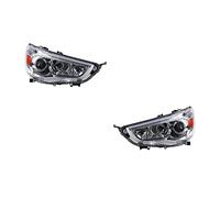 Johns, Jeu de phares compatibles avec les phares Mitsubishi Asx (GA) 02/10-09/16 H11/HB3 - Kit gauche et droit
