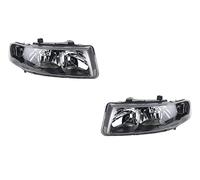 Johns, Jeu de phares compatibles avec les phares Seat Toledo/Leon (1M) 04/99-05/06 H7/H1 Set gauche et droite