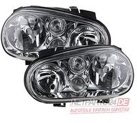 Johns, Jeu de phares compatibles avec les phares VW Golf IV 1J1 1997-2003 en kit H7/H1/H3 li+re.