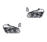 Johns, Jeu de phares halogènes compatibles avec Ford C-Max 07 02/2007- H1 H7 L+R + antibrouillard.