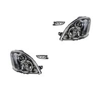 Johns, Jeu de phares halogènes pour Iveco Daily V 09/2011-02/2014 H7 H1 + brouillard