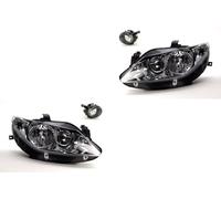 Johns, Jeu de phares halogènes pour Seat Ibiza 6J 03/2008-02/2012 H7 H7 + brouillard