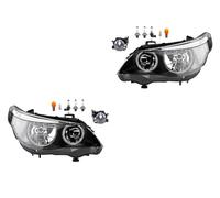 Johns, Jeu de phares Night Breaker pour BMW Série 5 E60 E61 antibrouillard