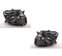Johns, Jeu de phares pour Dacia Duster 04/10-12/13 H7/H1 - Kit gauche et droit