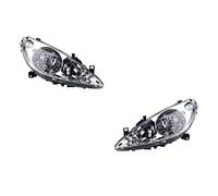 Johns, Jeu de phares pour Peugeot 307 08/00-06/05 H7/H1/H1 Set gauche et droit