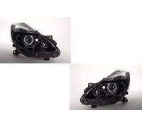 Johns, Jeu de phares pour Renault Clio BR/CR 05/09- H7/H7/H1 - Jeu gauche et droit