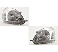 Johns, Jeu de phares pour Toyota Yaris P10 07/03-01/06 H4 - Kit gauche et droit