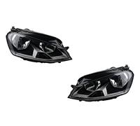 Johns, Jeu de phares pour VW Golf VII 5G1/BA5 à partir de 08/2012 - Kit H7/H15 li+re