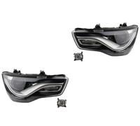 Johns, Jeu de phares xénon compatibles avec Audi A1 8X 10-14 D3S avec LWR + feu antibrouillard.