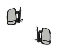 Johns, Jeu de rétroviseurs gauche & droite Noir adapté à l'Opel Movano C U9 12/21- Nouveau produit 8153X8 735424431 0000735424431 71748246 71748250 71748252