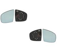 Johns, Jeu de rétroviseurs gauche & droite pour BMW X6 E71/E72 05/08- avec support asphérique 51167174979 51167174981 7174981