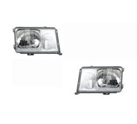 Johns, kit de phares adapté pour Mercedes W124 phares 09/89-06/93 ensemble H4/H3 gauche & droite