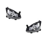 Johns, Kit de phares adapté pour Toyota Aygo, phares B10 07/05- ensemble H4 gauche & droite