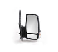 Johns, le miroir en verre du pare-brise convient à Mercedes Sprinter 906 06/06- 04/09 noir côté droit.
