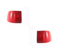 Johns, Lot de feux arrière extérieur gauche et droit pour Audi 100 4A/C4 12/90-07/94 Rouge