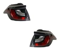 Johns, Lot de feux arrière gauche et droit pour Toyota Yaris sans support de lampe 02/20