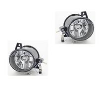 Johns, Lot de phares antibrouillard H3 gauche et droite pour Seat Leon 1P et ampoules