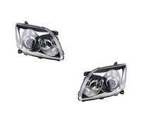 Johns, Lot de phares compatibles pour Toyota Avensis, phares T25 04/03-03/06, H7/H1, gauche et droite