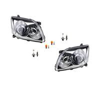 Johns, Lot de phares halogènes pour Toyota Avensis T25 03-06 Li Re